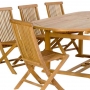 set 17 -- 43 x 71-94 inch 0val extension table (tb f-a016 r)  & folding chairs (ch-139)